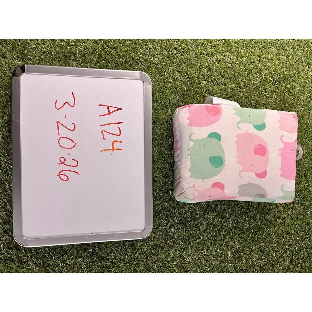 Target Threshold Kids Elephant‎ Print Crib Sheet
